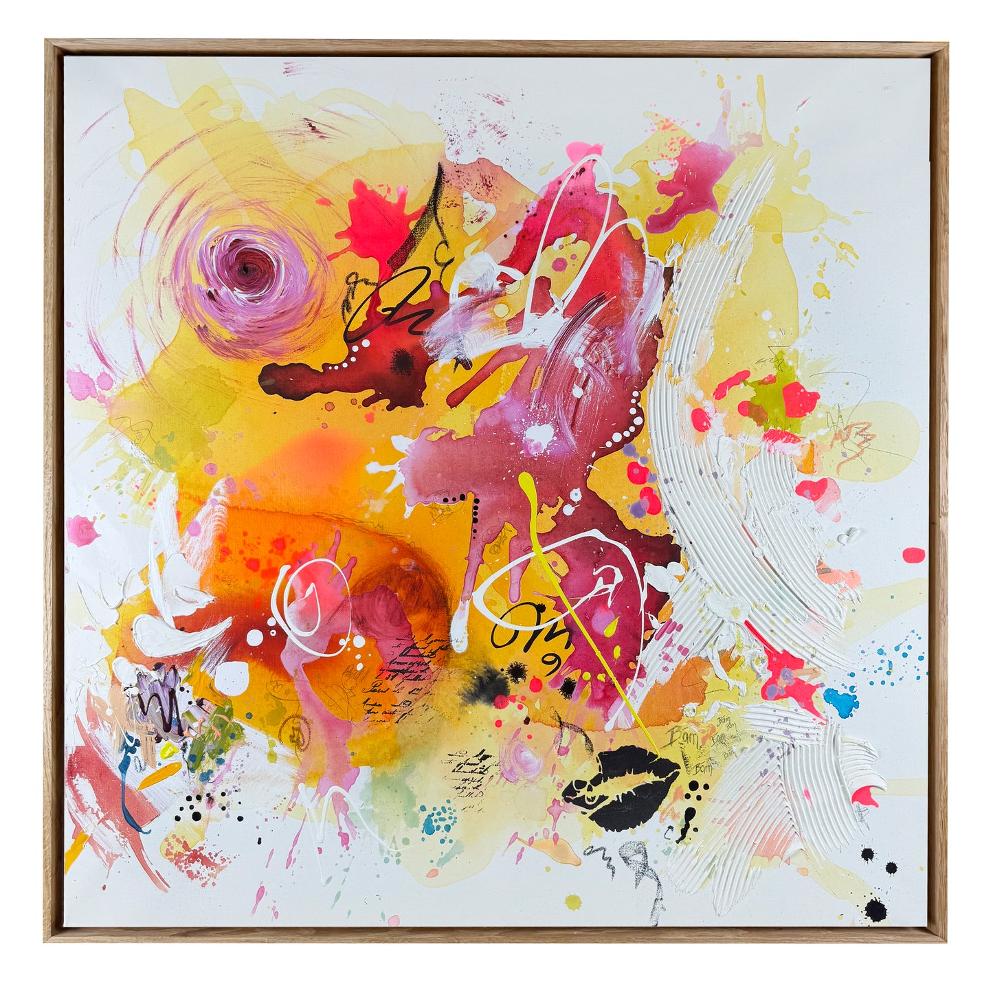 Your time - 100x100 cm