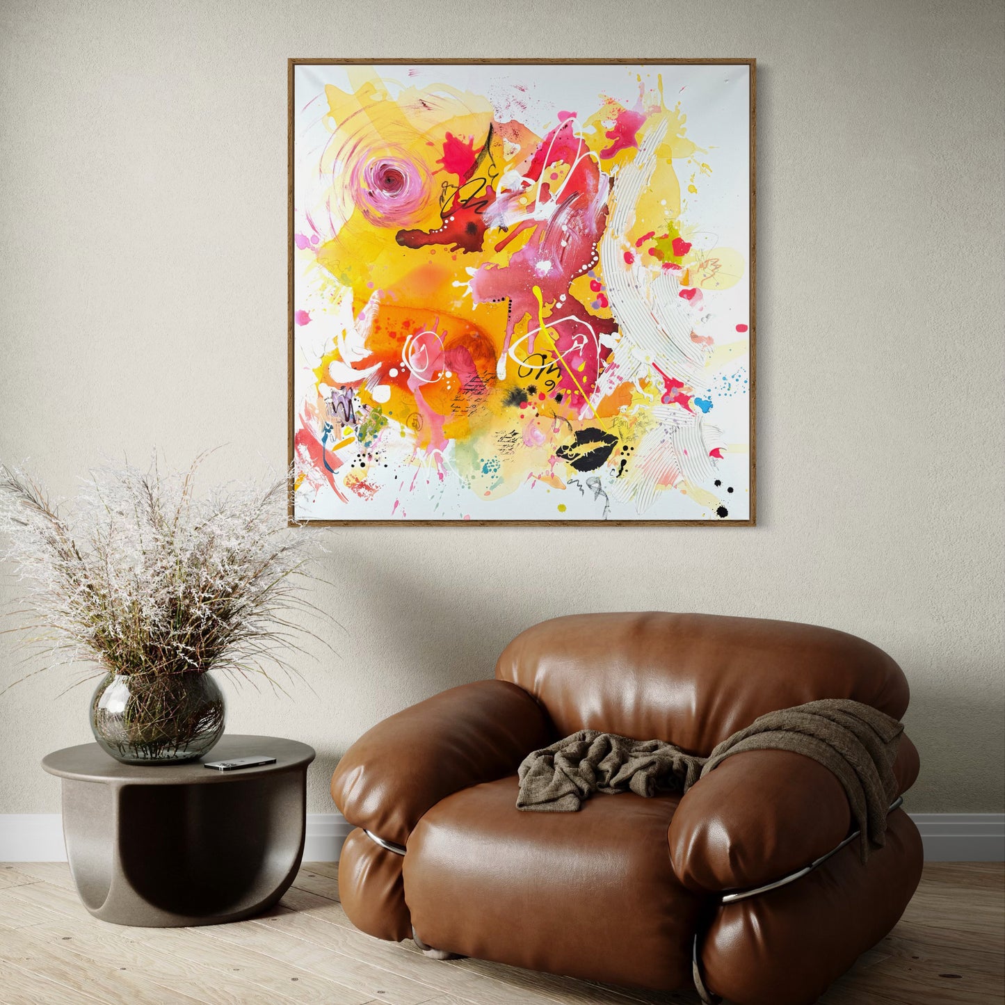 Your time - 100x100 cm