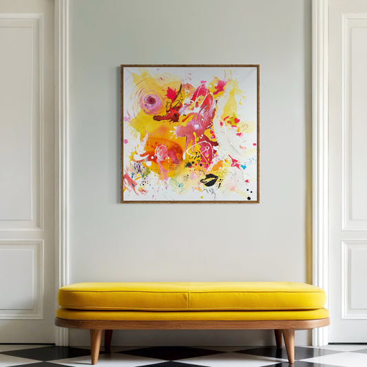 Your time - 100x100 cm