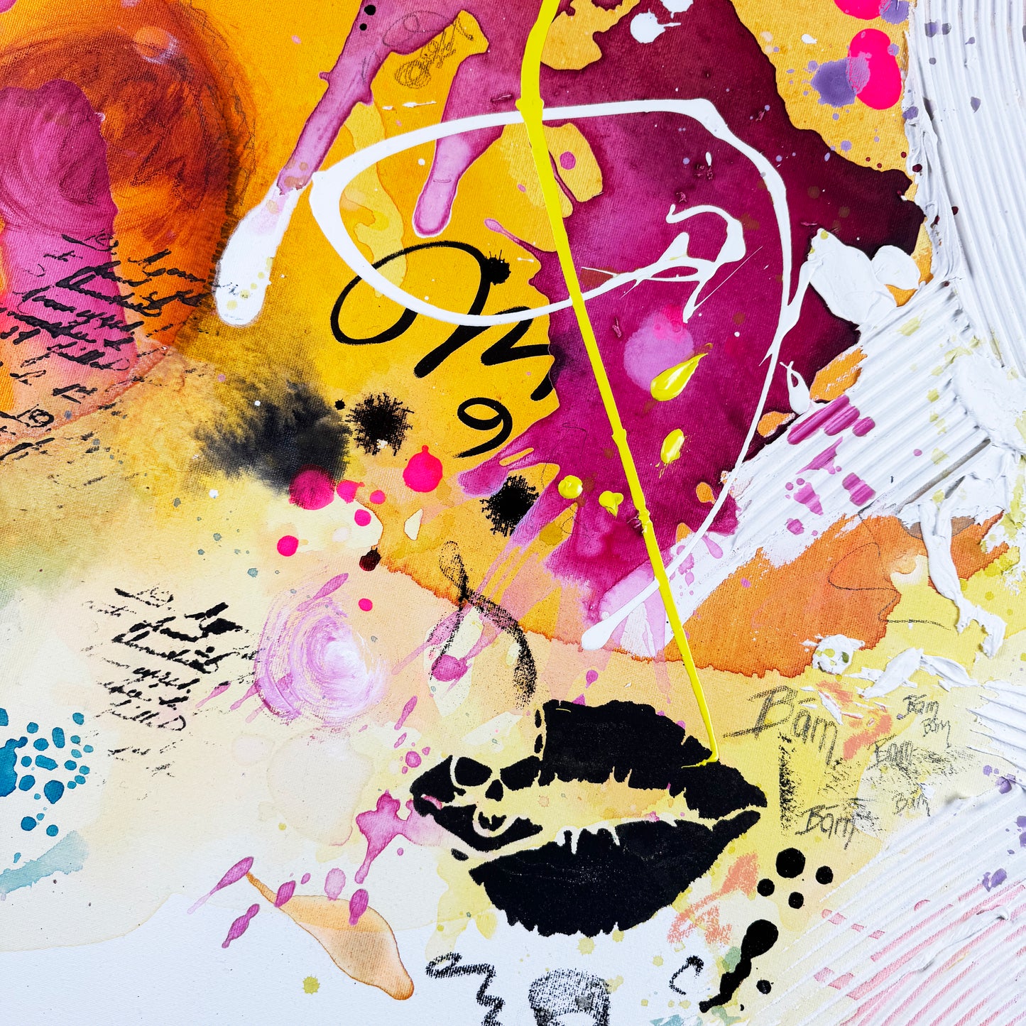 Your time - 100x100 cm