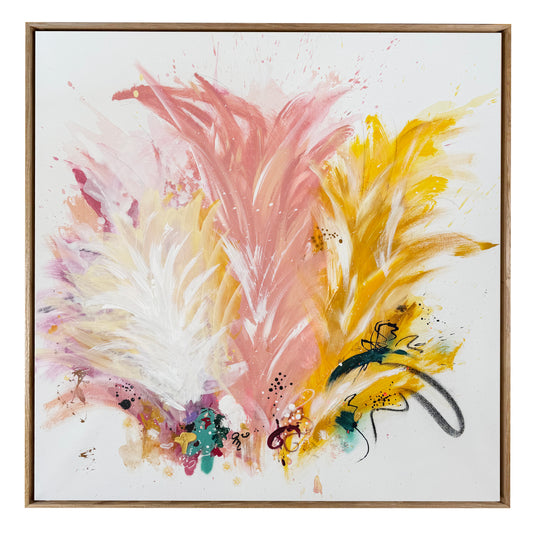 Flower bouquet - 100x100 cm
