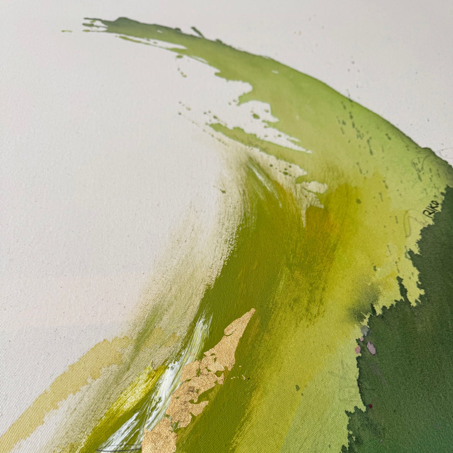 Circle of fusion - 150x150 cm