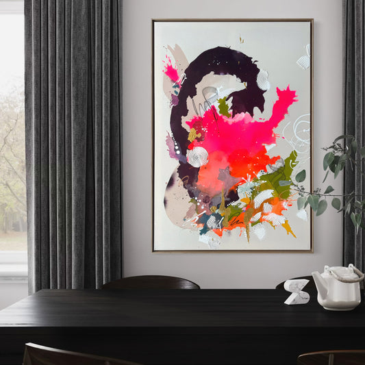 Pink Greets - 130x90 cm