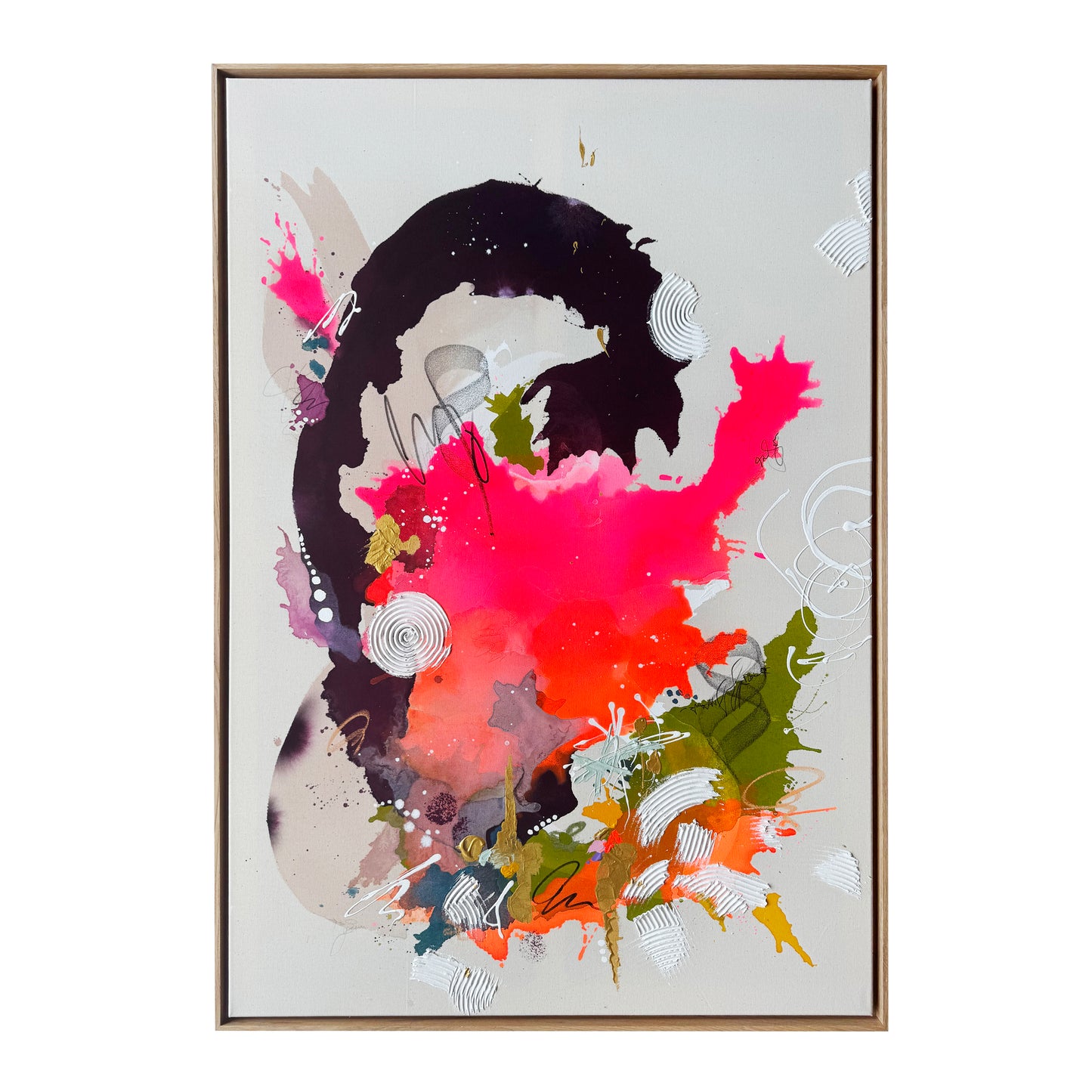 Pink Greets - 130x90 cm