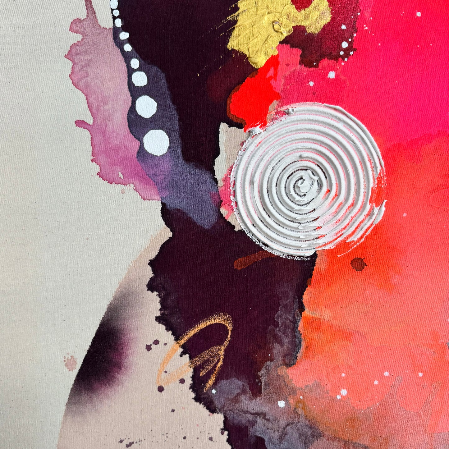 Pink Greets - 130x90 cm