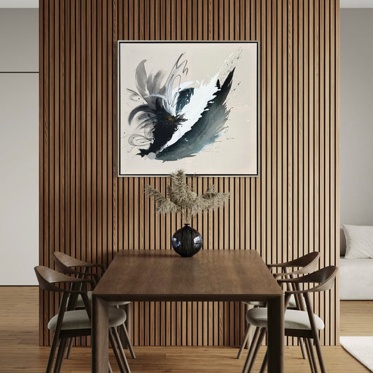 Deep blue sea - 100x100 cm