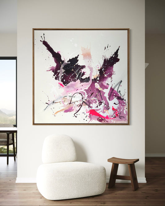 Sweet love - 100x100 cm