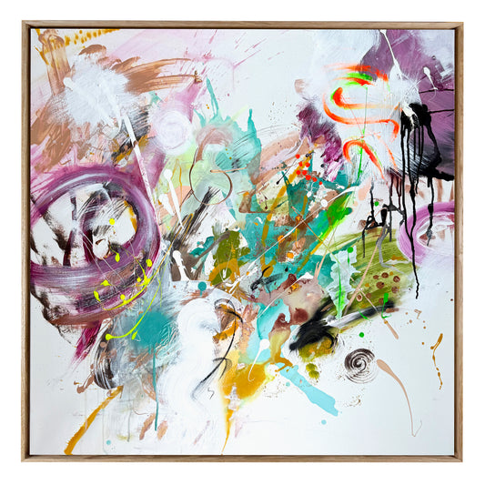 Changing perception - 100x100 cm